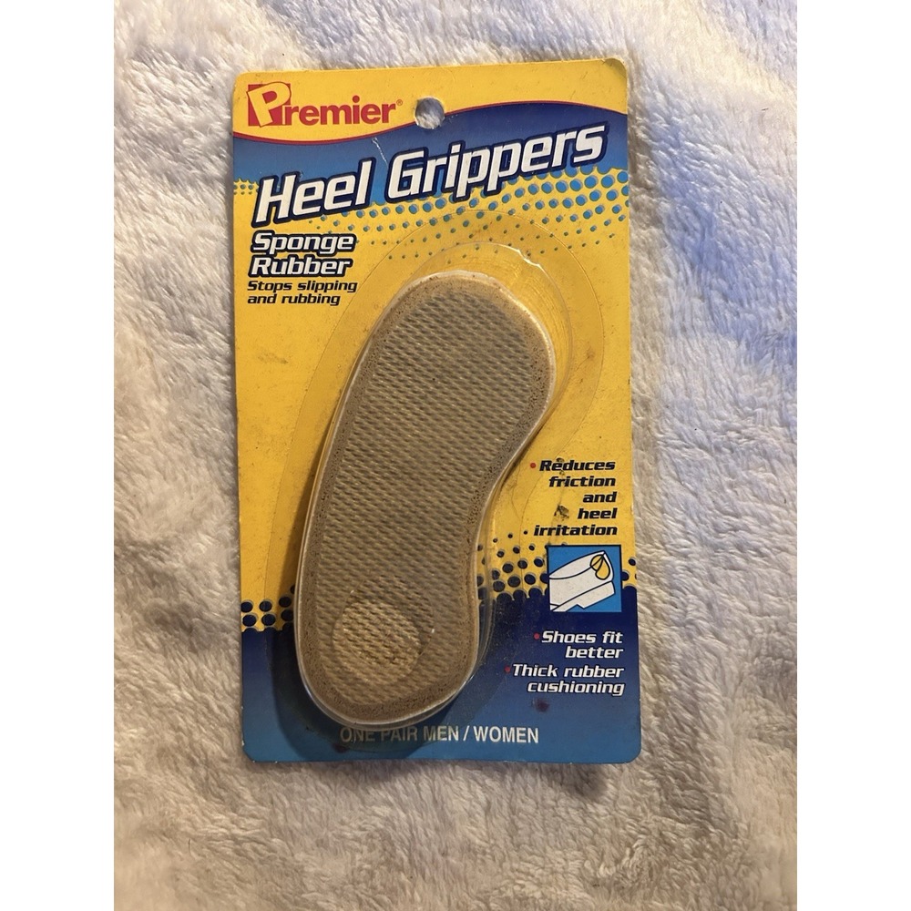 HEEL GRIPPERS Sponge Foam Rubber Adhesive‎ Gripper Pads Shoe Cushion PREMIER New